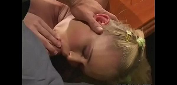  Raunchy blonde Amber Raye in erotic scene